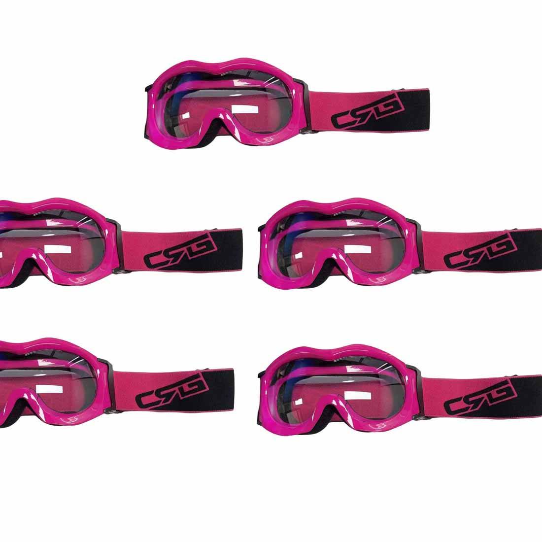 Kids Pink Goggles Eye Protection For Outdoor Motor Sports Cycling Skateboarding - TDRMOTO