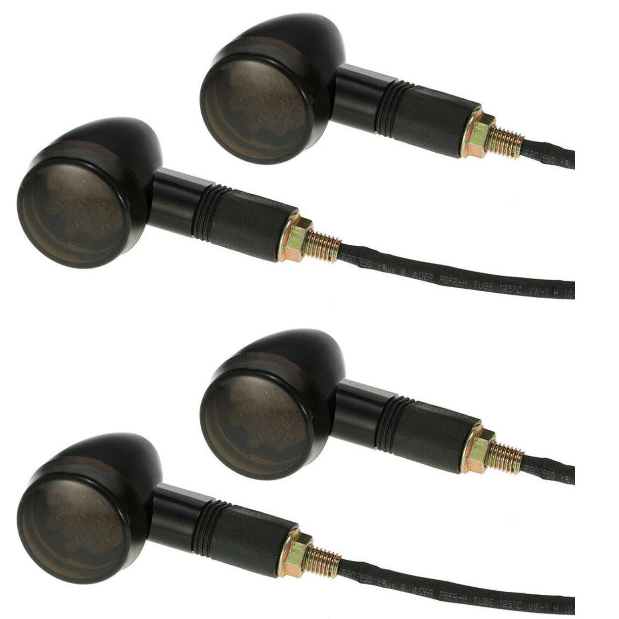 4PCS LED Turn Signal Lights Indicator fit YAMAHA V-MAX1200 XVS650 V-Star XVS400 - TDRMOTO