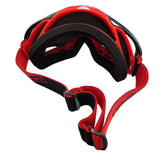 CSG Adult Red Goggles Tinted Lens Anti Fog For Motocross MX Sports Snow Skiing - TDRMOTO