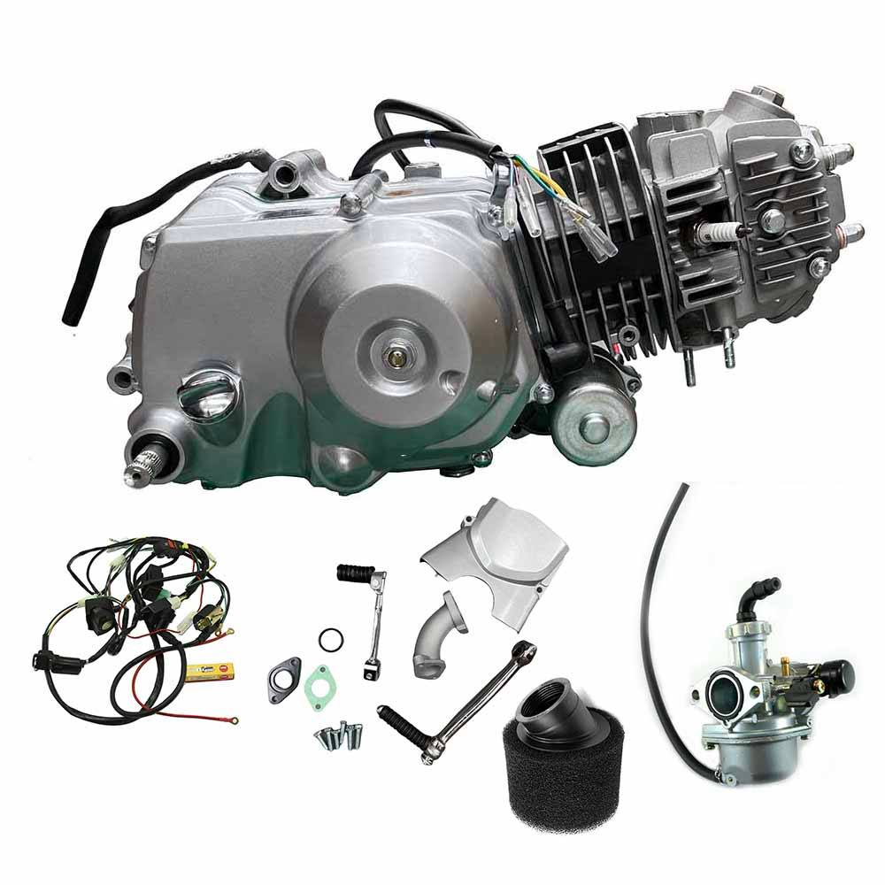 125cc Semi Auto Engine motor Kick/Elec Start Set Honda CT110 CT90 Postie bikes - TDRMOTO