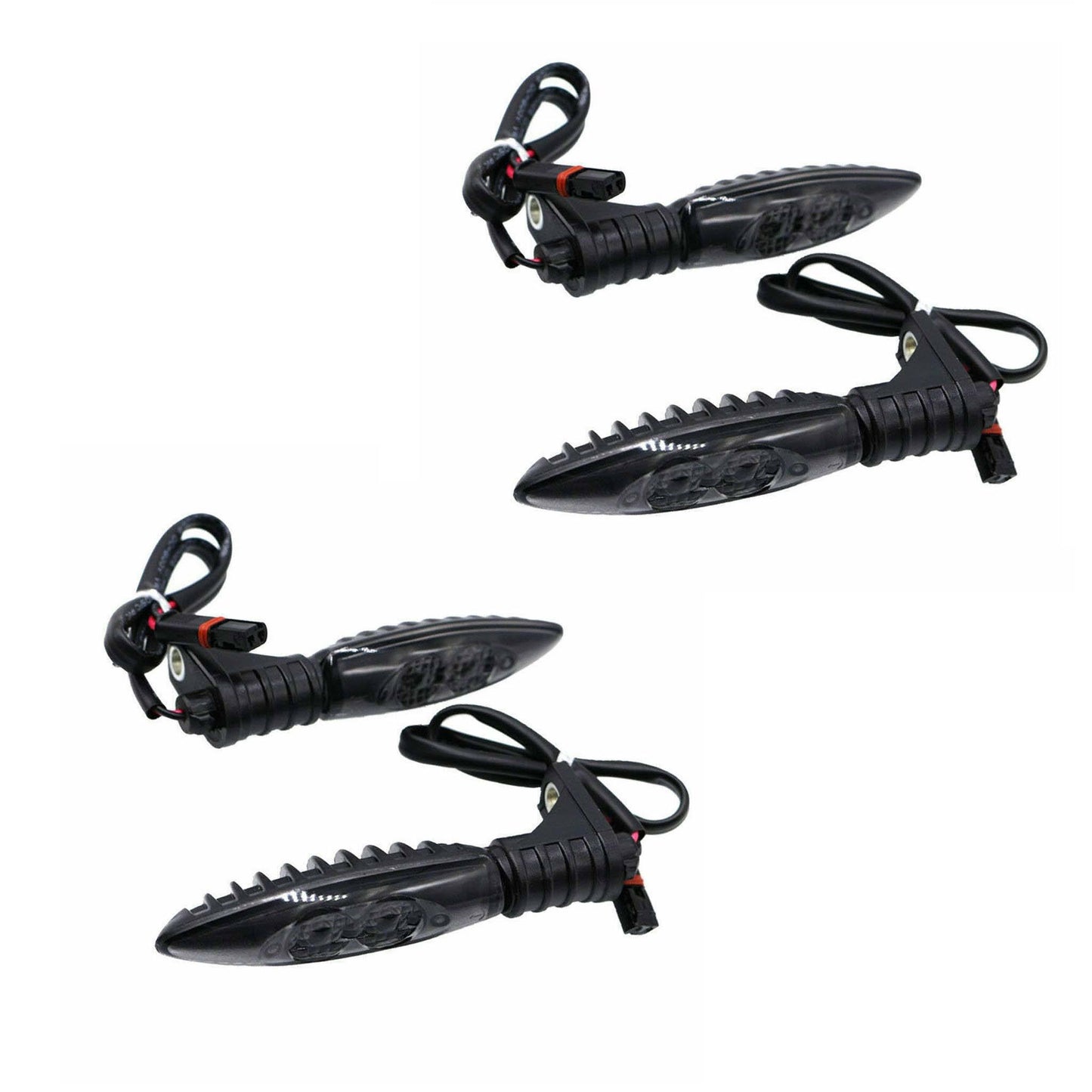 Black Motorcycle LED Turn Signal Indicator for BMW R1200 F800 F650GS F700GS - TDRMOTO