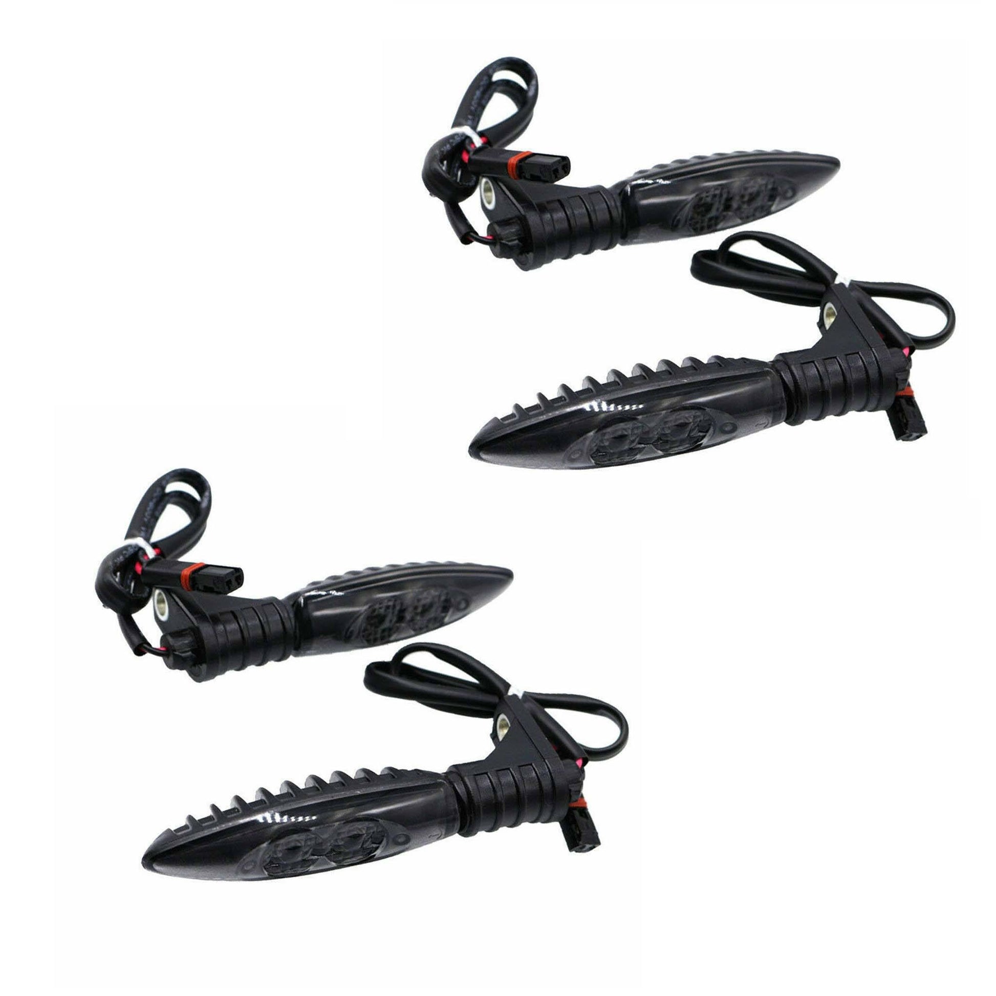 Black Motorcycle LED Turn Signal Indicator for BMW R1200 F800 F650GS F700GS - TDRMOTO