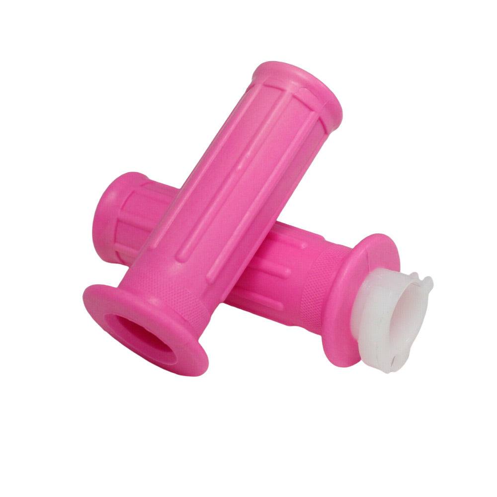 Pink Hand Grips For Yamaha PW50 PY50 PeeWee Aftermarket Part - TDRMOTO