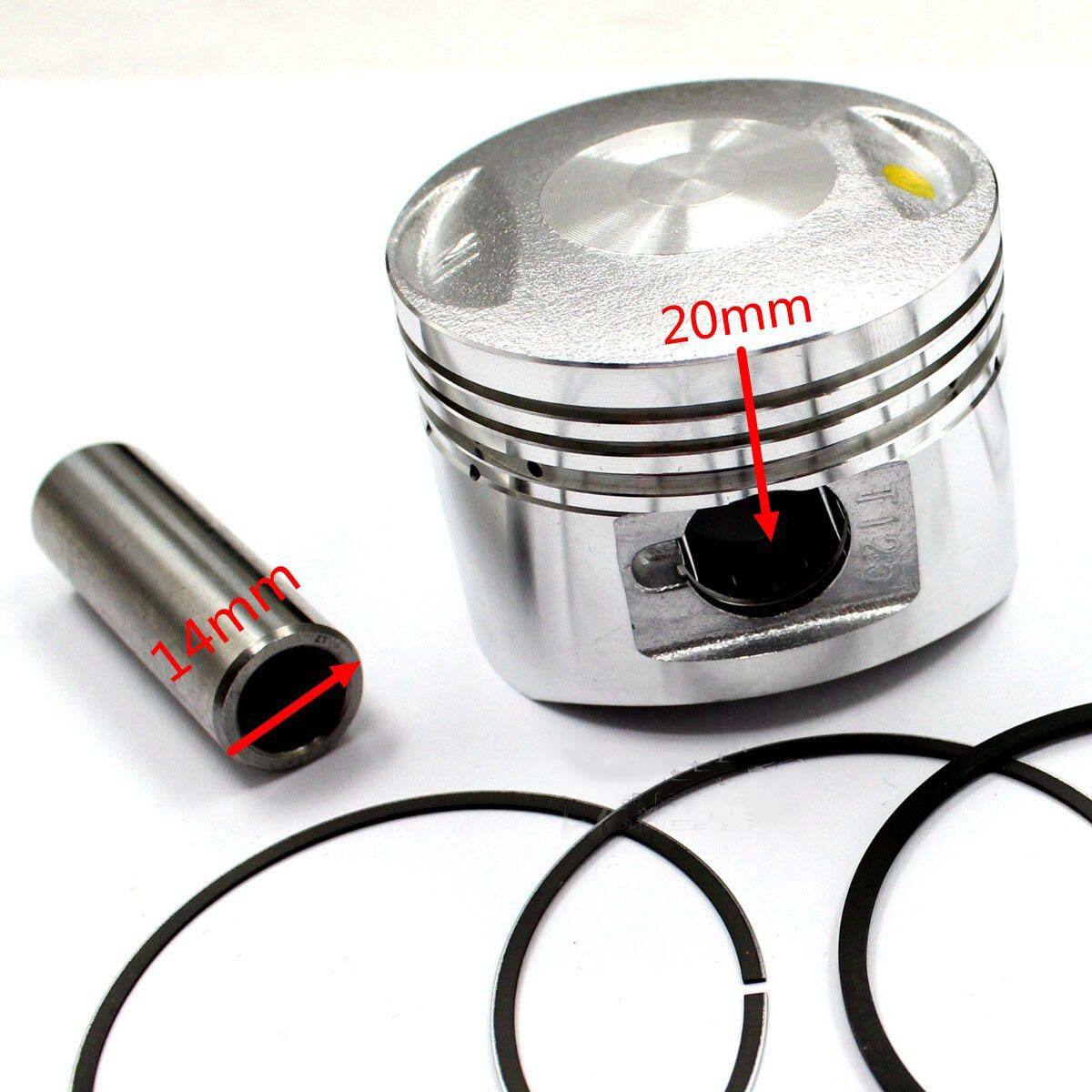 52.5mm 14mm Pin Piston Rings Kit LIFAN 125cc Engine PIT PRO TRAIL DIRT BIKE - TDRMOTO