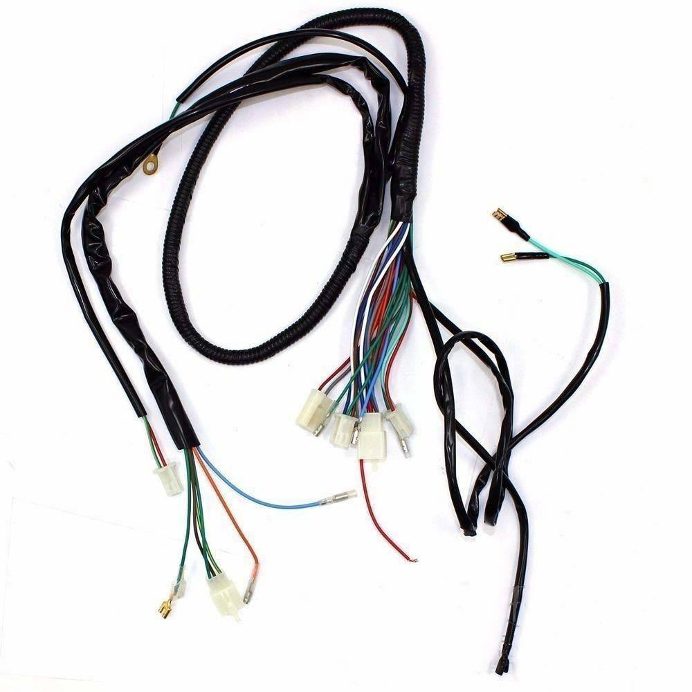 Green Recreation Registration Head Lamp Light Complete Kit For Dirt Bike Motorcycle - TDRMOTO