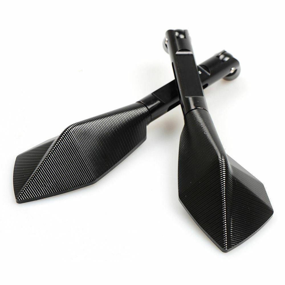 10mm / 8mm Motorcycle Aluminum CNC Black Rear view Mirrors For Yamaha MT09 MT07 - TDRMOTO