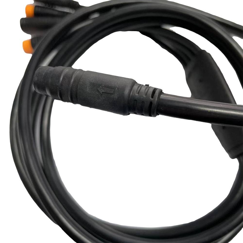 1 To 4 Cable Waterproof For eBike Kit Electric Bike Controller Extension Cord Cable Adapter - TDRMOTO