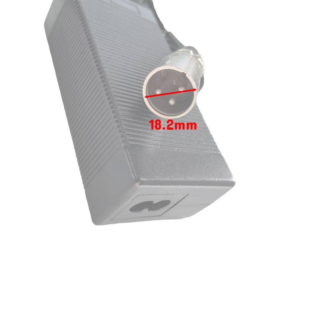 27.6V 2A 3 Pins Battery Charger For 24V Electric Scooter Mobility Scooter eBike Electric Bike - TDRMOTO