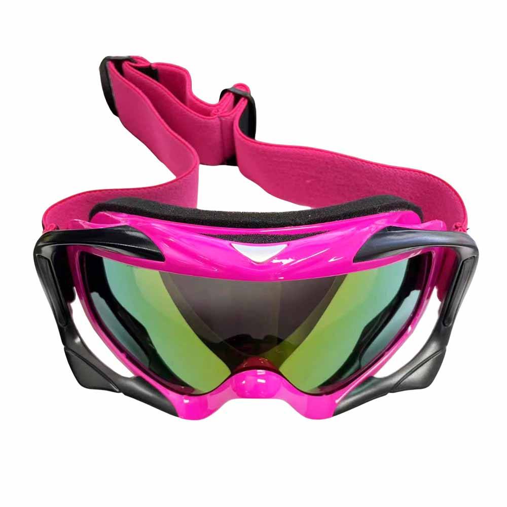 CSG Adult Pink Goggles Tinted Lens Anti Fog For Motocross MX Sports Snow Skiing - TDRMOTO