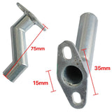 35mm Carburetor Offset Intake Manifold Gasket 49cc 66cc 80cc Motorized Bicycle - TDRMOTO