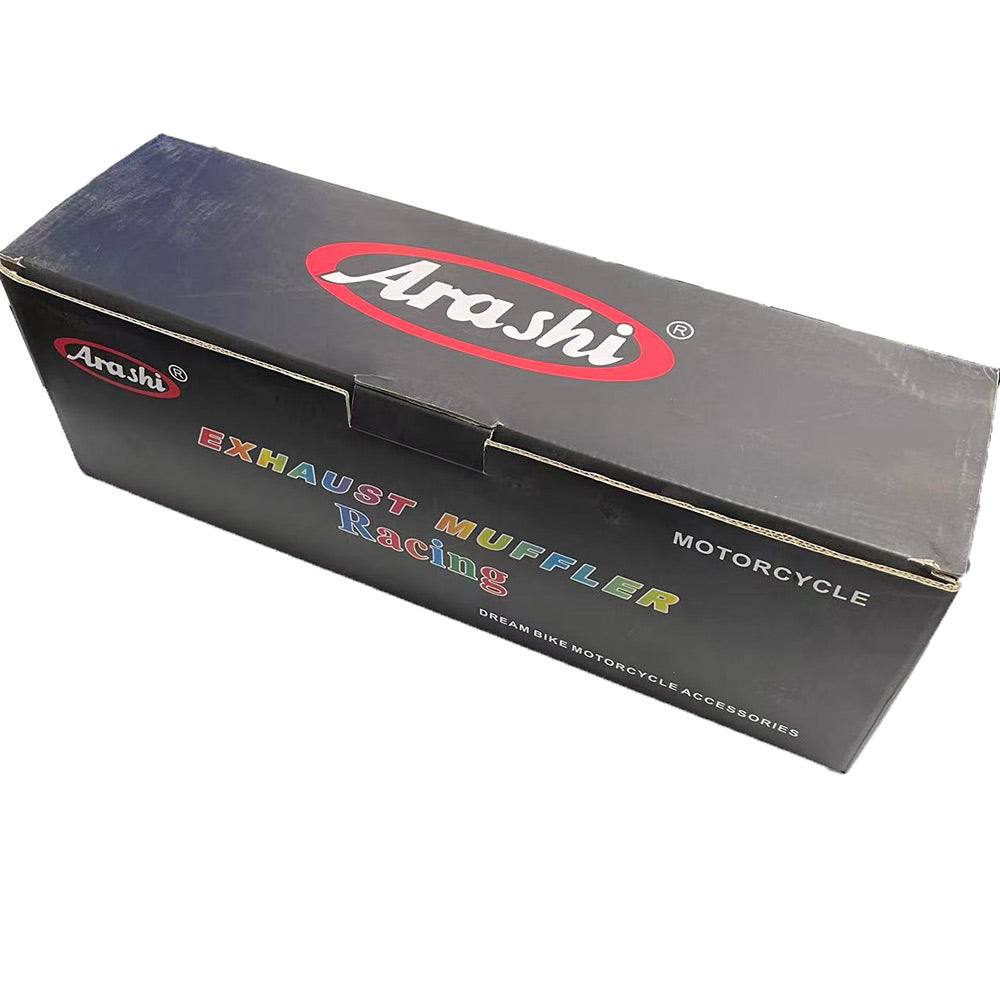 Aftermarket Arashi Exhaust For Kawasaki Ninja ZX6R ZX-6R 2009-2012 - TDRMOTO