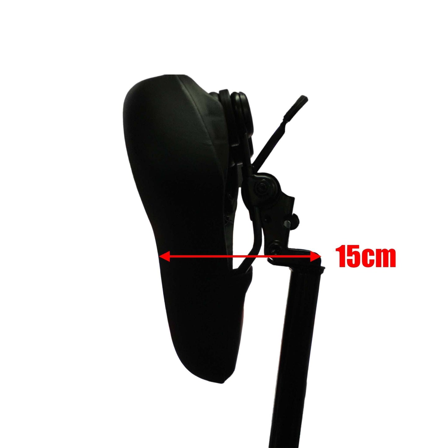 27mm Black Universal Fit Foldable Bicycle Seat For Best Comfort - TDRMOTO