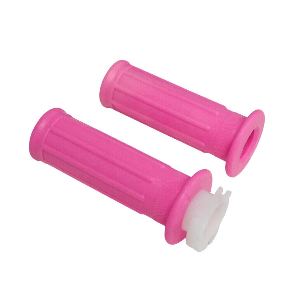 Pink Hand Grips For Yamaha PW50 PY50 PeeWee Aftermarket Part - TDRMOTO