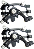 Front & Rear Brake Disc Calipers with Round Pads for Mountain Bicycle - TDRMOTO