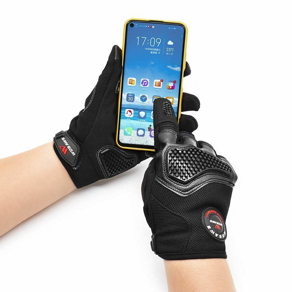 Adult Touch Screen Motorcycle Gloves Outdoor Riding Racing Full Finger Motorbike - TDRMOTO