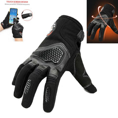 Adult Touch Screen Motorcycle Gloves Outdoor Riding Racing Full Finger Motorbike - TDRMOTO