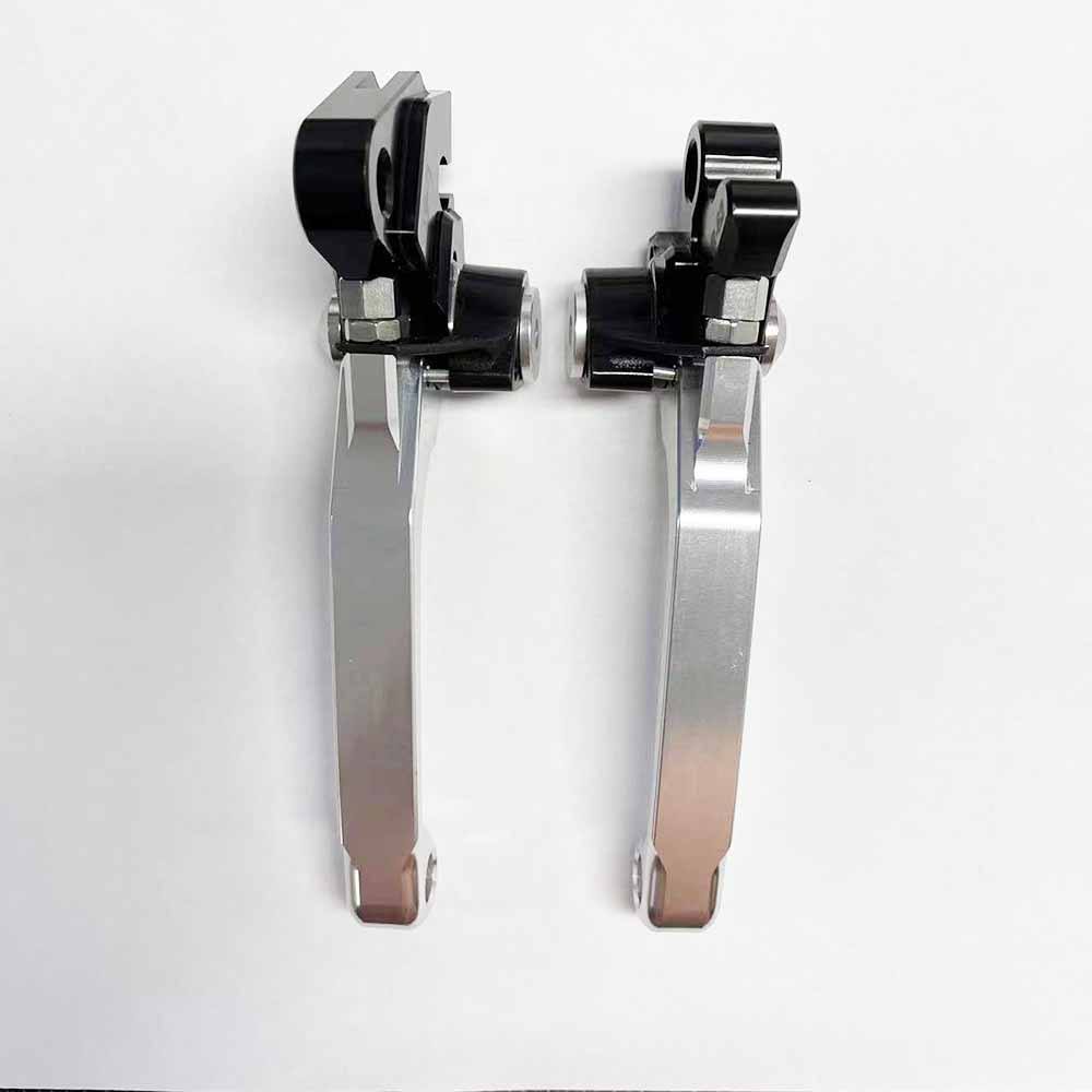 CNC Pivot Brake & Clutch Levers For Yamaha YZ125 YZ250 YZ 125 250 2001-2007 - TDRMOTO