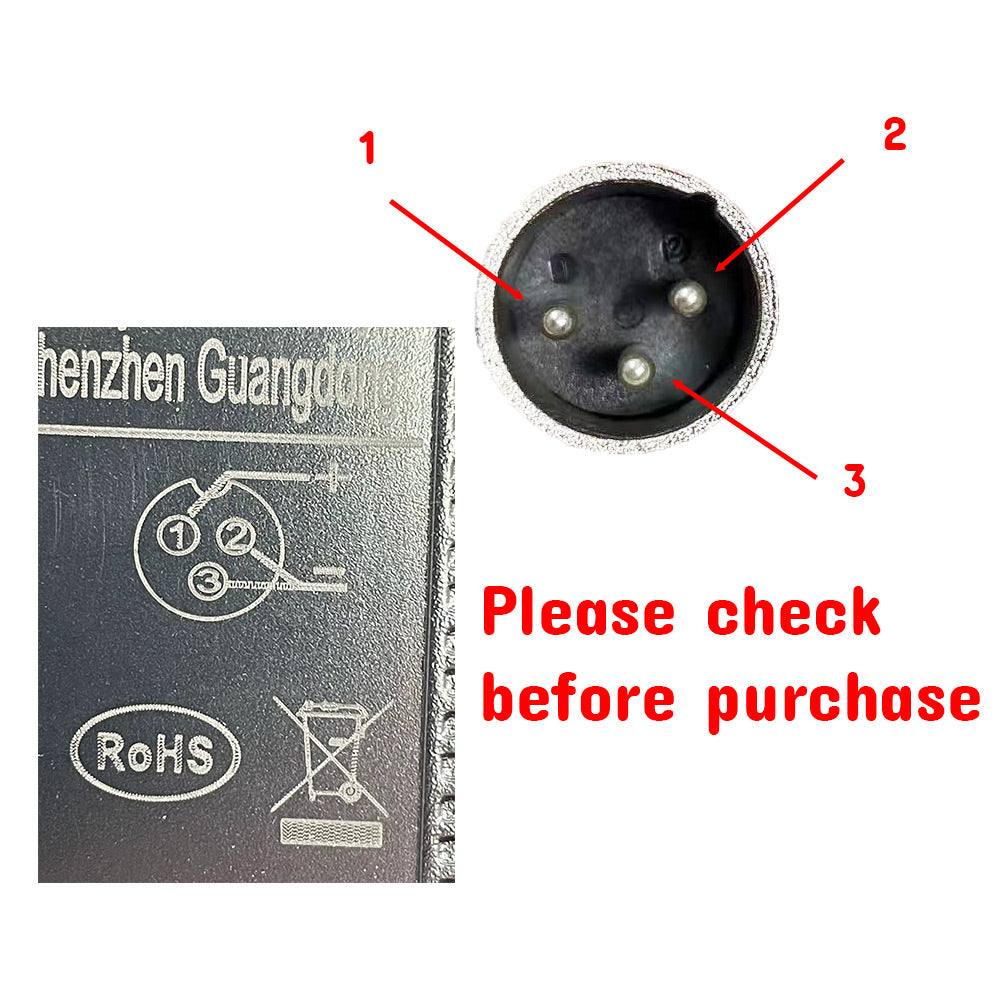 27.6V 2A 3 Pins Battery Charger For 24V Electric Scooter Mobility Scooter eBike Electric Bike - TDRMOTO