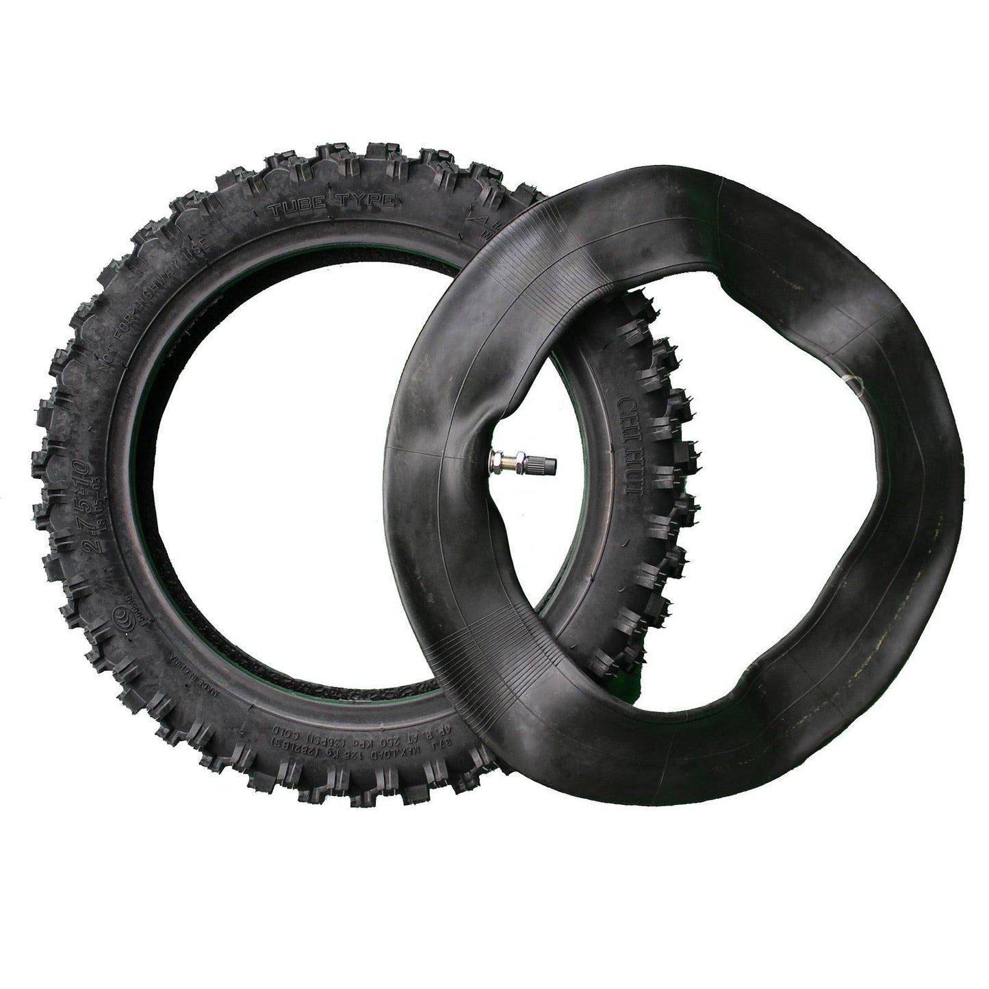 2.75-10 10" TYRE TIRE For Yamaha PW 50 TTR 50 110 125 Dirt Pit Trail Mini BIKE - TDRMOTO