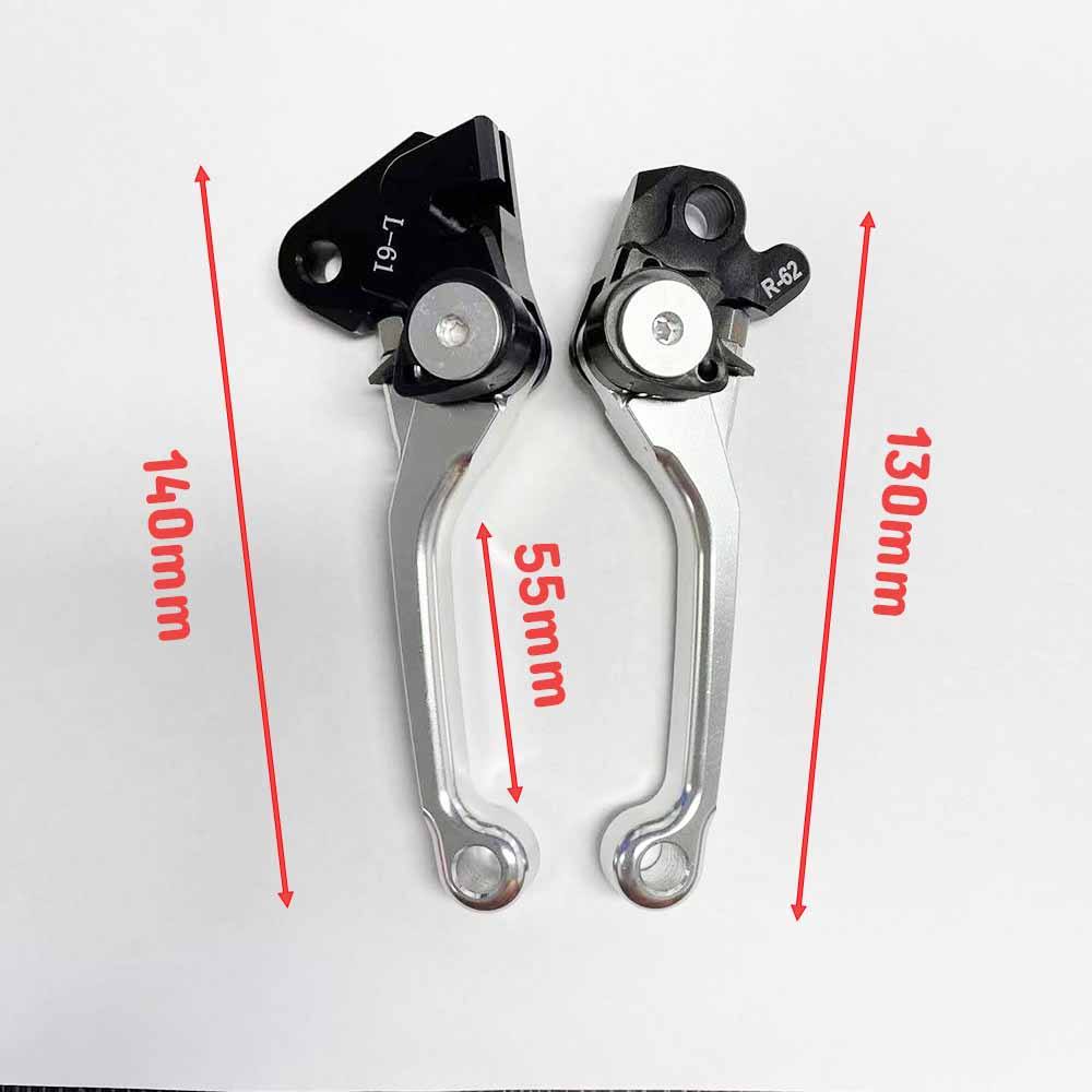 CNC Pivot Brake & Clutch Levers For Yamaha YZ125 YZ250 YZ 125 250 2001-2007 - TDRMOTO