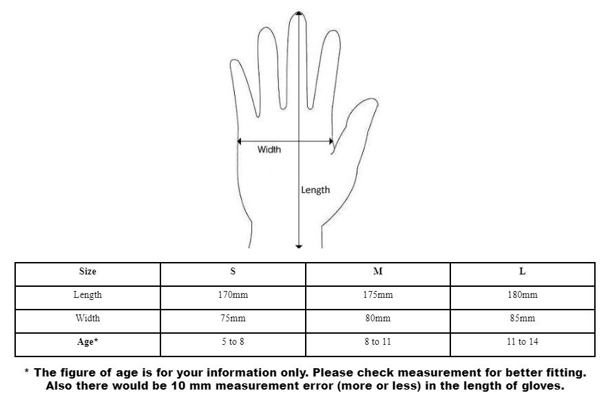 Children Kids Bike Gloves Full Finger Breathable Anti-slip For Sports Riding MX - TDRMOTO