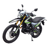 2025 TDR Green XVW300 300cc Off Road Dirt Bike Farm Trail Use REC REG Ready - TDRMOTO