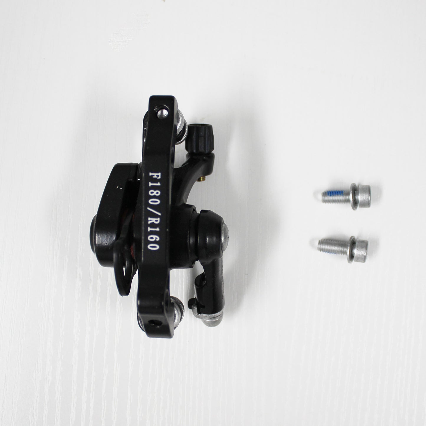 Front & Rear Brake Disc Calipers with Round Pads for Mountain Bicycle