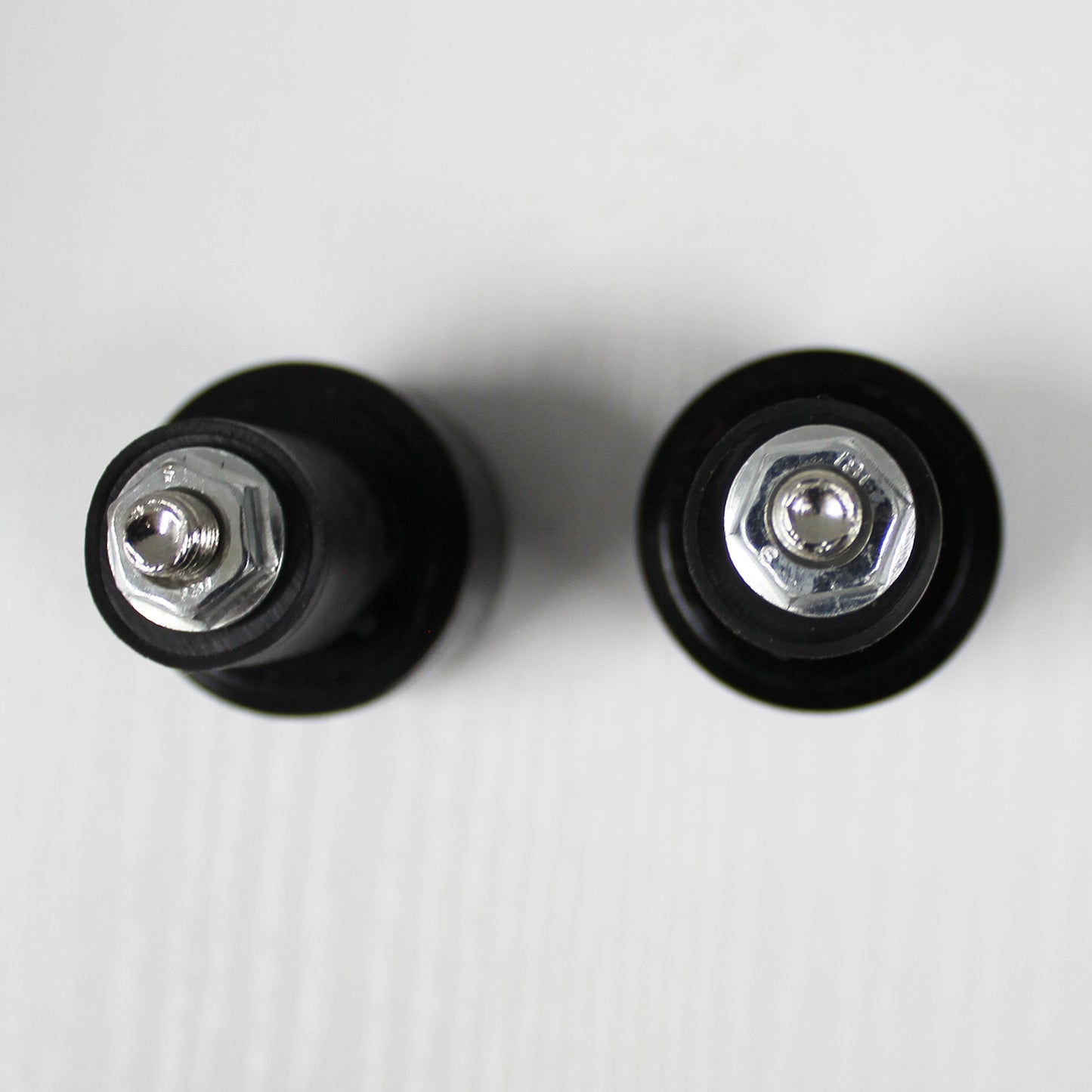 7" Motorcycle Handlebar Cap Hand Grips Bar End Plug Accessories Pair