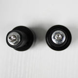 7" Motorcycle Handlebar Cap Hand Grips Bar End Plug Accessories Pair - TDRMOTO