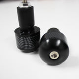 7" Motorcycle Handlebar Cap Hand Grips Bar End Plug Accessories Pair - TDRMOTO