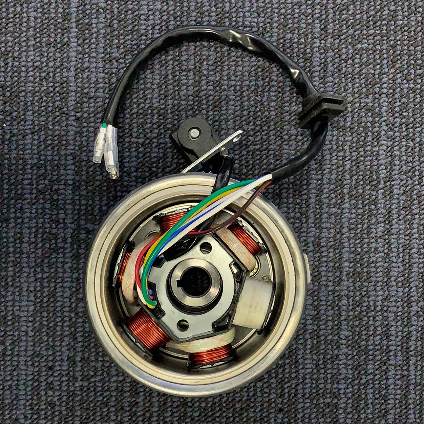 6 Coil Magneto Stator Plate + Flywheel Set 50cc 90cc 110cc 125cc PIT PRO Dirt Bike