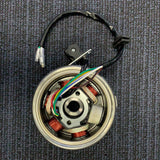 6 Coil Magneto Stator Plate + Flywheel Set 50cc 90cc 110cc 125cc PIT PRO Dirt Bike - TDRMOTO