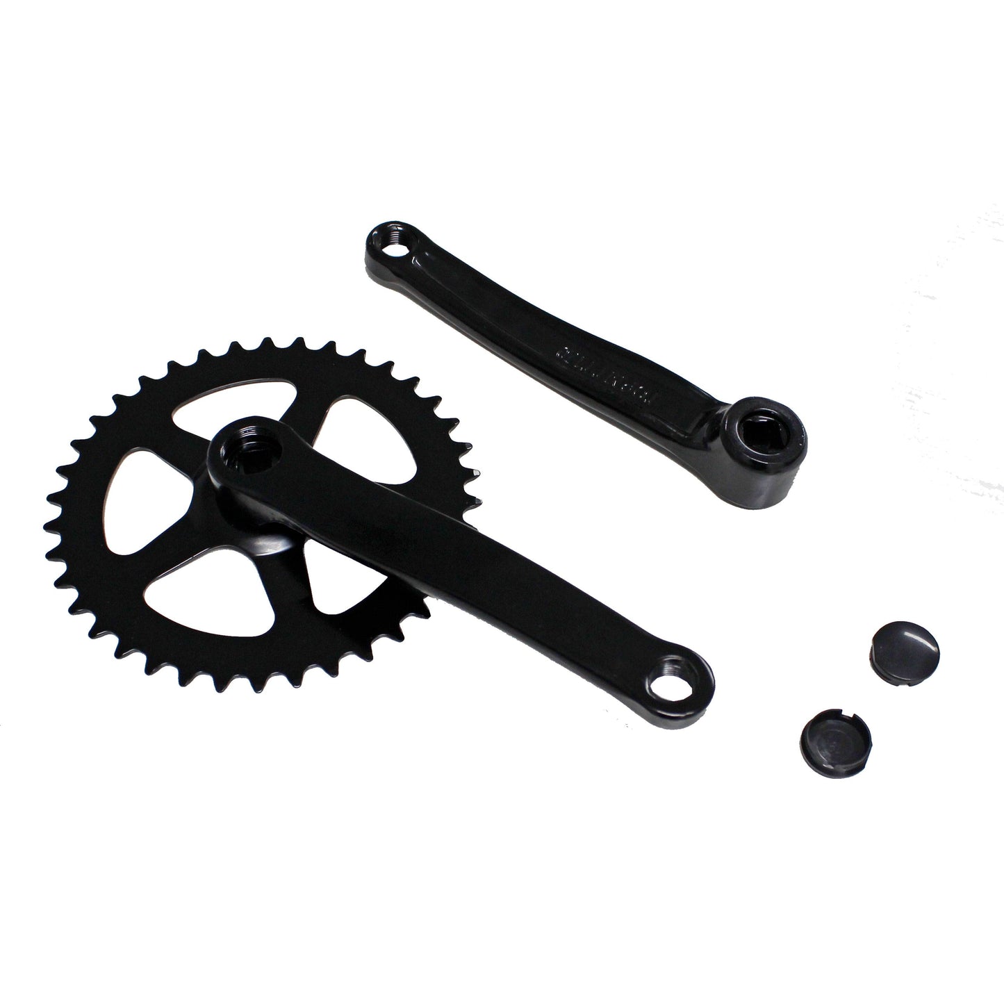 170mm 38T Square Taper Crank Single Speed Crankset Steel - TDRMOTO
