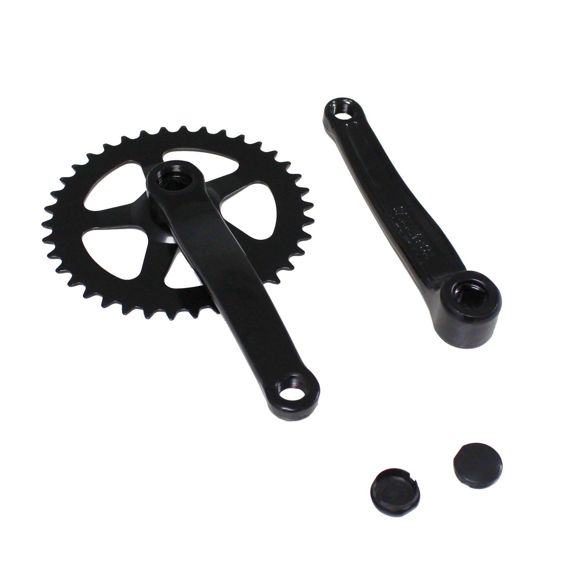 170mm 38T Square Taper Crank Single Speed Crankset Steel - TDRMOTO