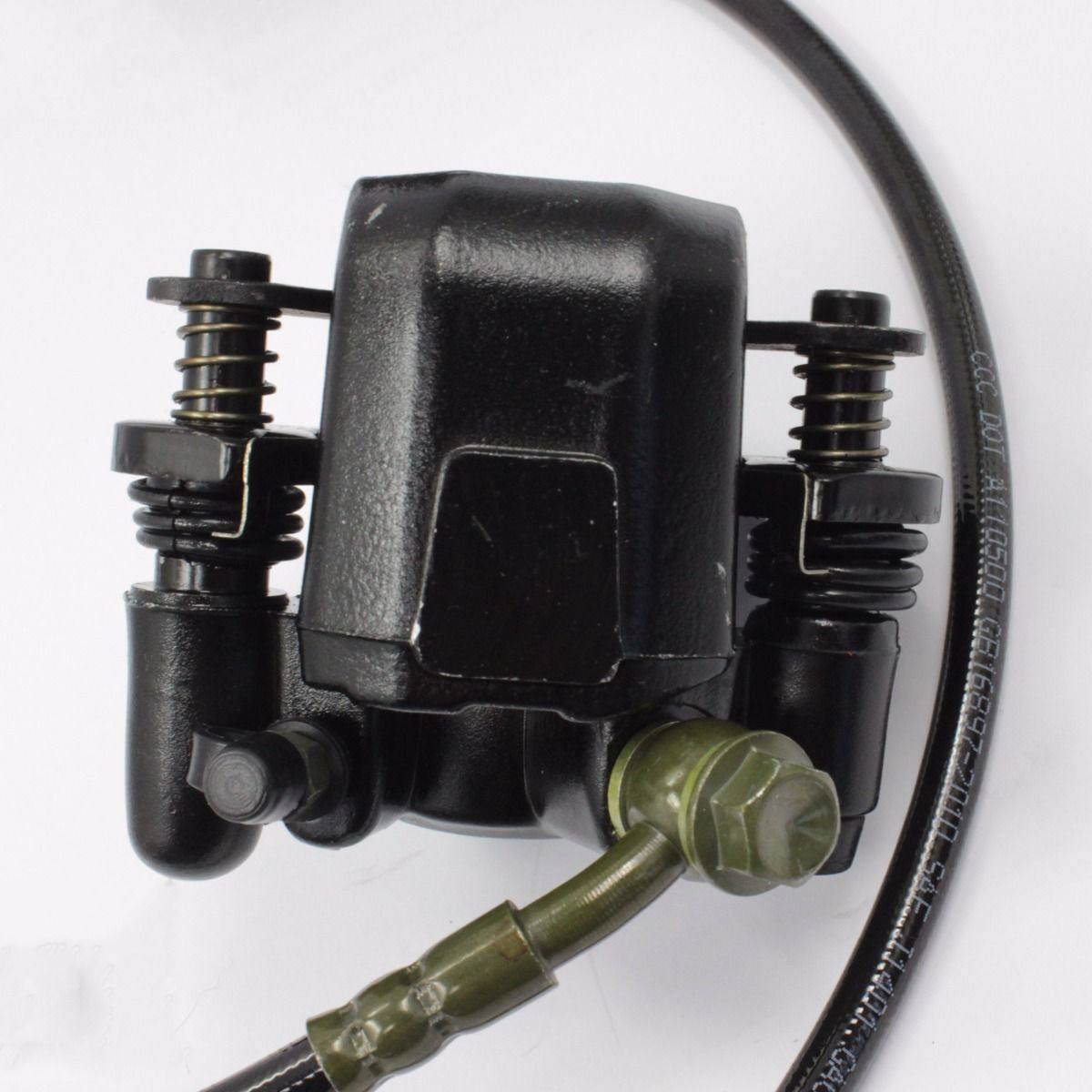 Hydraulic Rear Disc Brake Caliper System & Brake Pads for 50cc 70cc 90cc 110cc 125cc Quad Dirt Bike ATV Buggy - TDRMOTO