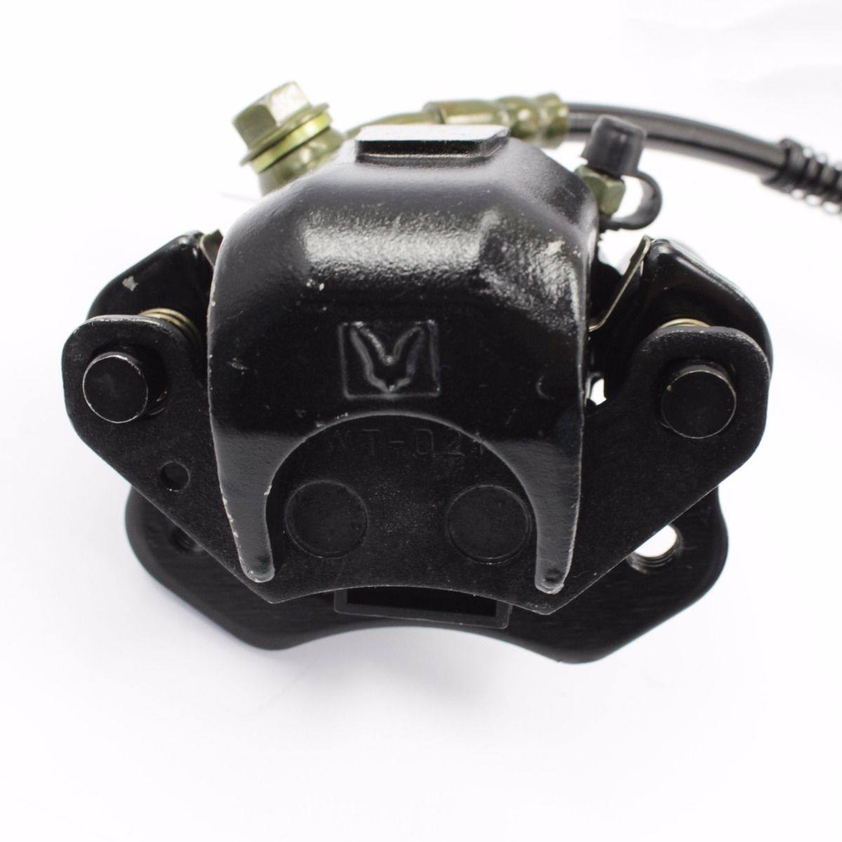 Hydraulic Rear Disc Brake Caliper System & Brake Pads for 50cc 70cc 90cc 110cc 125cc Quad Dirt Bike ATV Buggy - TDRMOTO