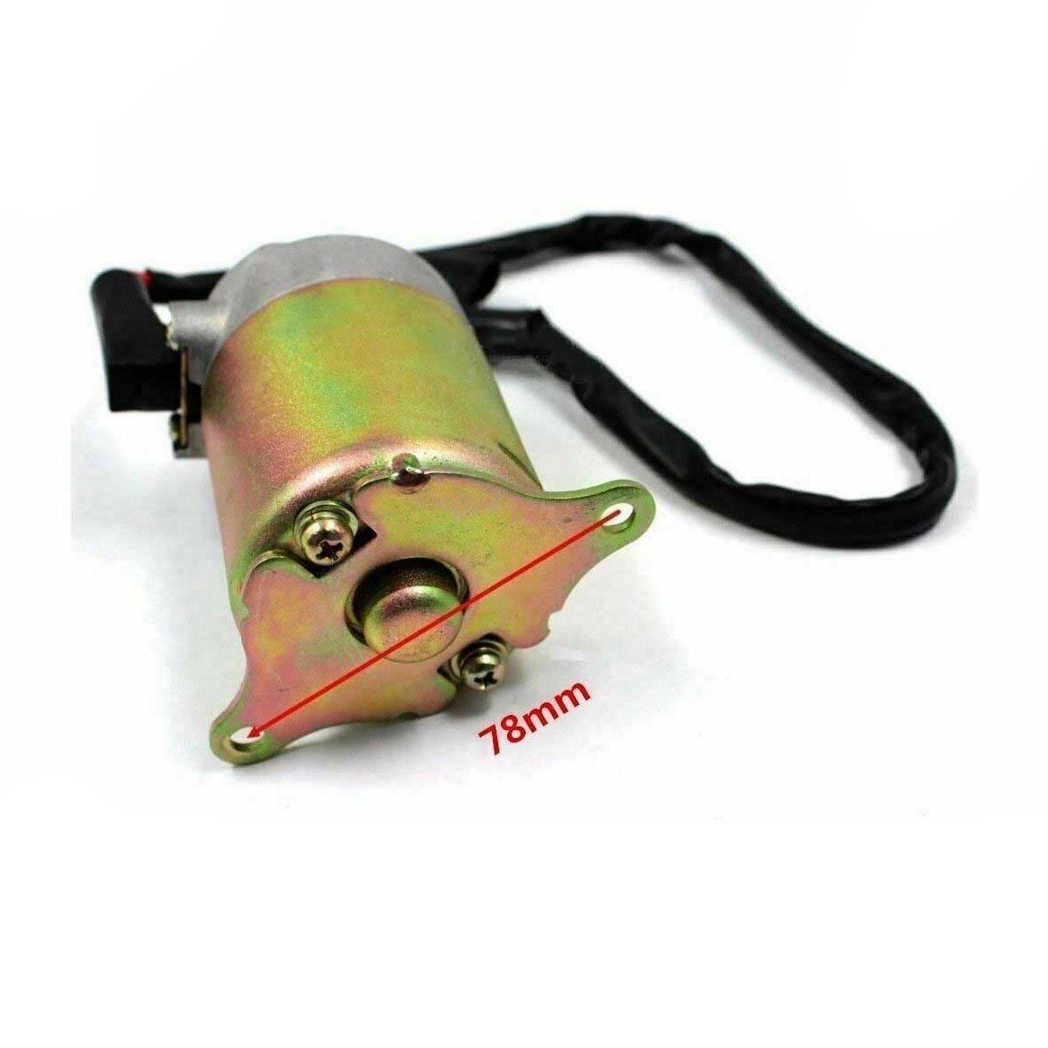 Start Starter Motor 9T 9 Teeth GY6 125cc 150cc quad atv bike buggy Moped Scooter - TDRMOTO