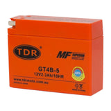 YT4B-BS/GT4B-5 Motorcycle Battery for Yamaha TTR50E TTR90E SR400 Suzuki DRZ70 DRZ50 - TDRMOTO