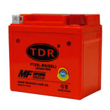 YTX5L-BS Motorcycle GEL Battery 12V 5ah for Motocycle Scooter ATV Quad Dirt Pit Bike Mower - TDRMOTO