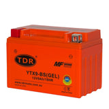 YTX9-BS 12V 9Ah Motorcycle Motorbike Gel Battery For Honda Kawasaki Suzuki GSXR Yamaha KTM LC4 - TDRMOTO