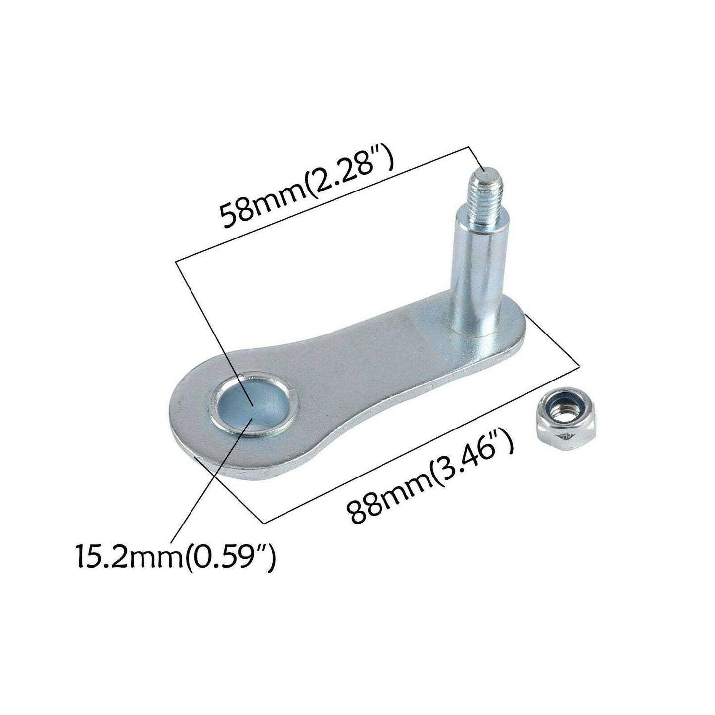 Chain Roller Tensioner w/Spring For 90c 110cc 125cc 140cc Dirt Pit Pro Dirt Bike - TDRMOTO