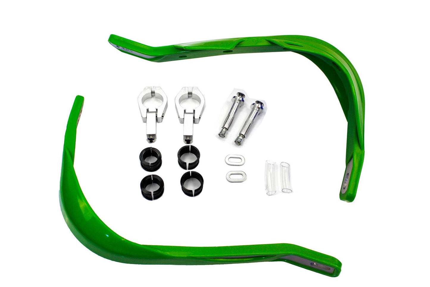 Green Hand Guards Kawasaki KLX125 KLX140 KLX140L KLX150 KLX250 KLX450R KLR650 - TDRMOTO