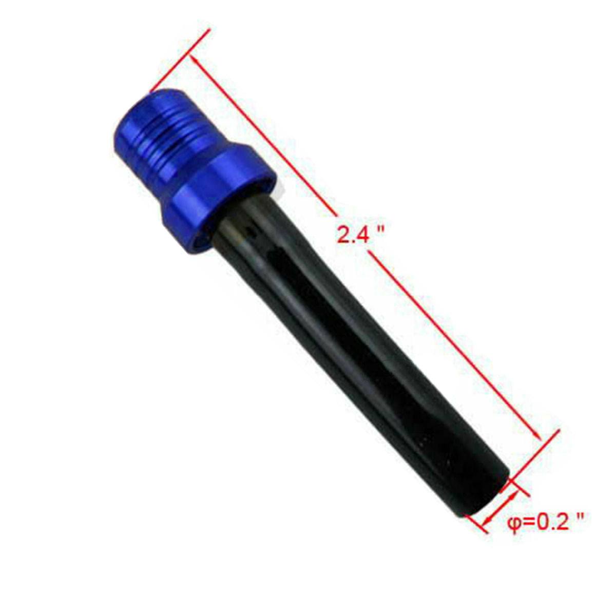 6pcs Colorful Gas Fuel Cap Valve Vent Breather Hose Black Tube Dirt Bike Tank - TDRMOTO