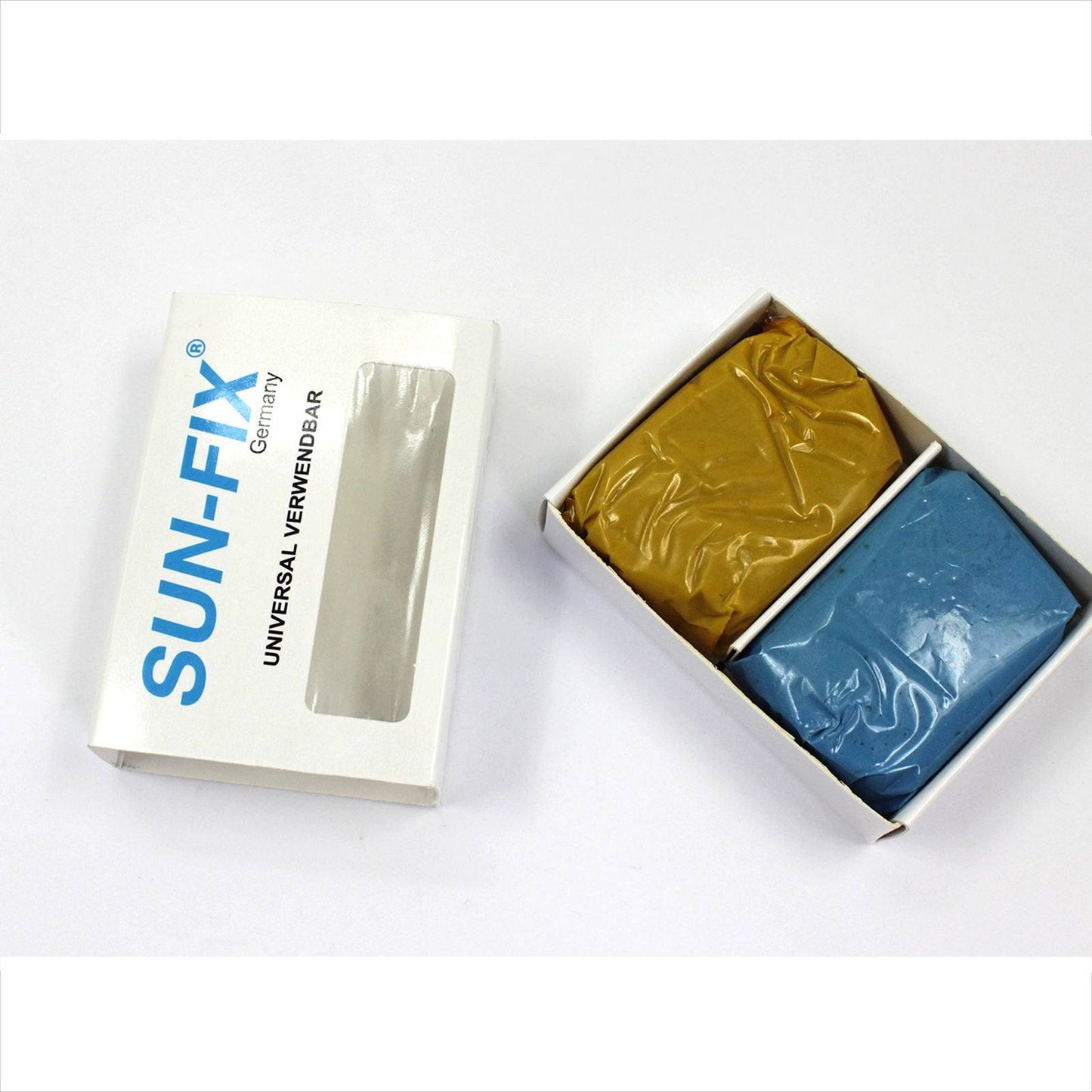 Sun-fix Epoxy 100G Adhesive Glue Putty Repair Steel, aluminium, cracking, casing - TDRMOTO