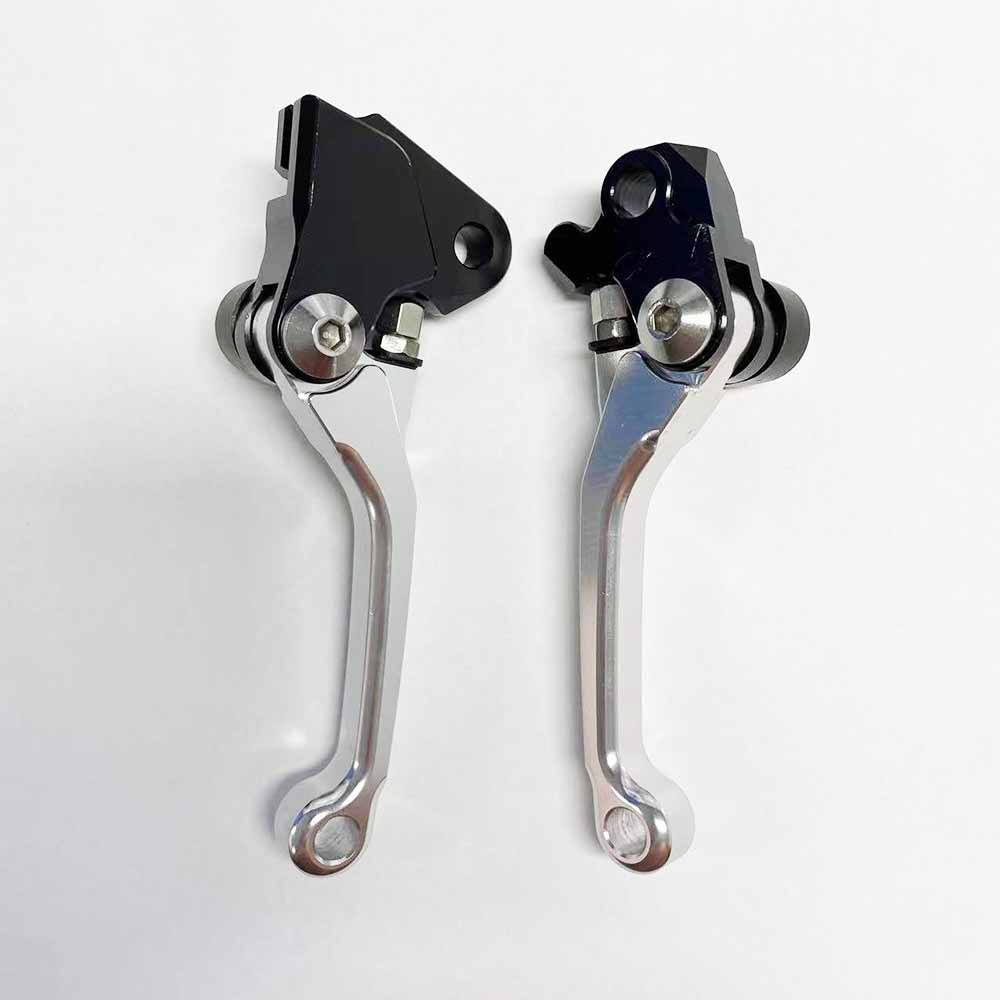 CNC Pivot Brake & Clutch Levers For Yamaha YZ125 YZ250 YZ 125 250 2001-2007 - TDRMOTO