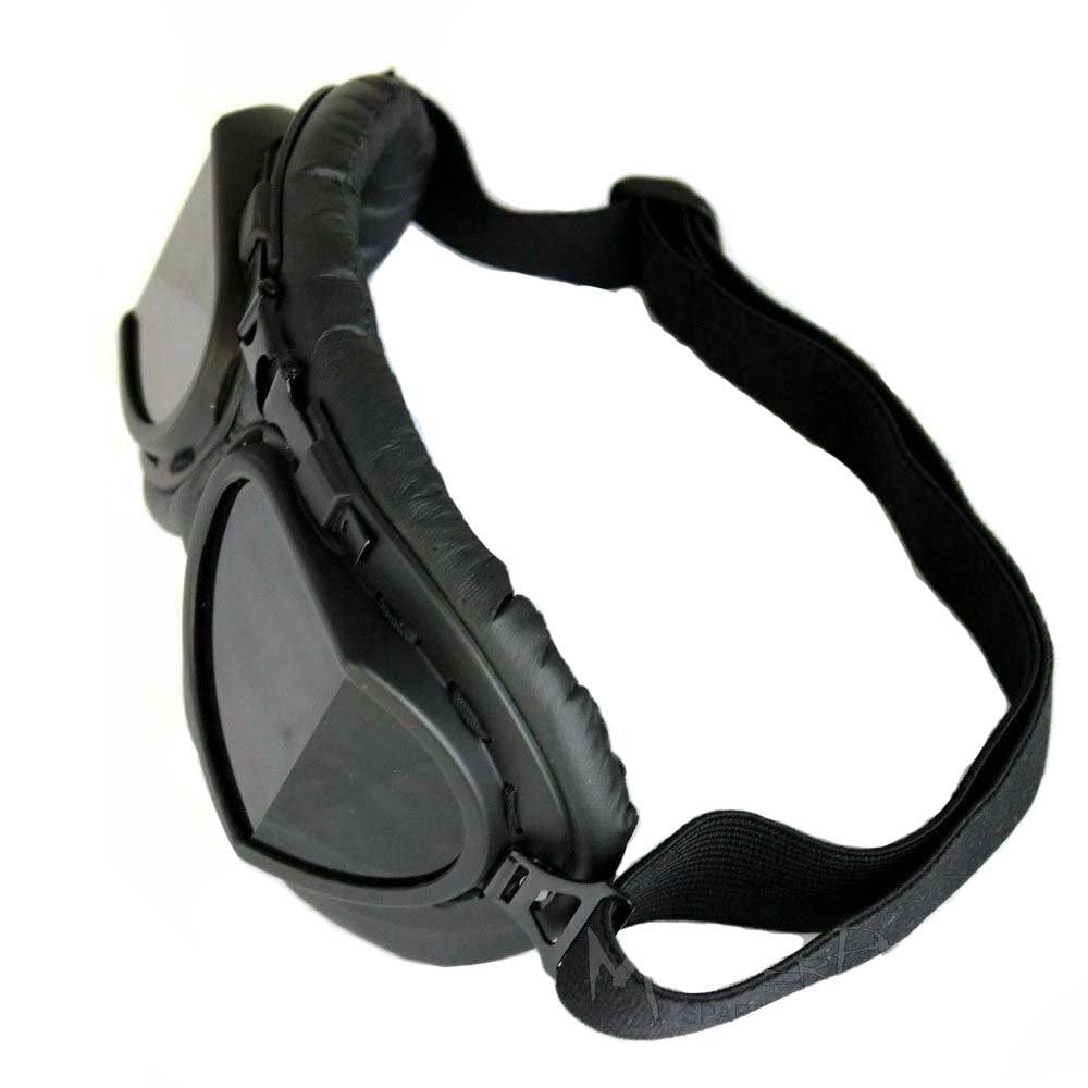 Vintage Protective Gears Pilot Cruiser Scooter Retro Goggles Motorcycle Glasses - TDRMOTO
