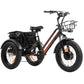 750W Fat Tyre Electric Tricycle Bafang Motor 7 Speeds Shimano Rear Rack Basket Trolley
