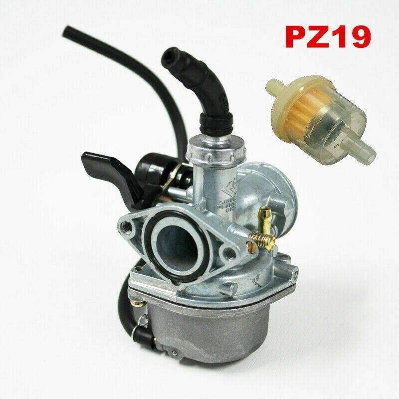 19mm Carby 50cc 70cc 110cc Dirt bike ATV Quad Carburetor 4 stroke + Fuel Filter - TDRMOTO
