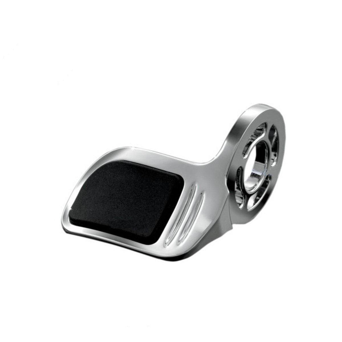 Chrome Throttle Boss Aid Assist Universal Use Harley Custom Bobber Right Side - TDRMOTO