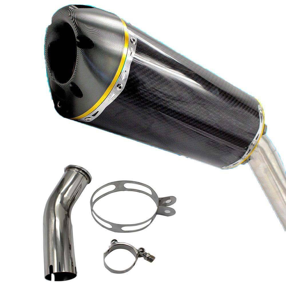 Suzuki GSXR 600 750 Carbon Fiber Exhaust Muffler baffle Slipon Silencer 06-07 K6 - TDRMOTO